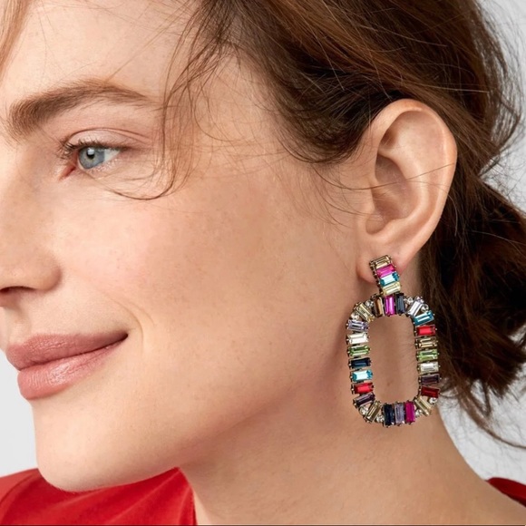 Multicolor drop earrings - Picture 2 of 5